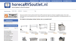 Desktop Screenshot of horecarvsoutlet.nl